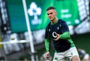 31 January 2020; Jonathan Sexton during the Ireland Rugby captain's run at the Aviva Stadium in Dublin. Photo by Ramsey Cardy/Sportsfile