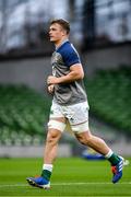 31 January 2020; Josh van der Flier during an Ireland Rugby captain's run at the Aviva Stadium in Dublin. Photo by Seb Daly/Sportsfile