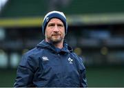 31 January 2020; Assistant coach Mike Catt during an Ireland Rugby captain's run at the Aviva Stadium in Dublin. Photo by Seb Daly/Sportsfile
