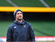 31 January 2020; Assistant coach Mike Catt during an Ireland Rugby captain's run at the Aviva Stadium in Dublin. Photo by Seb Daly/Sportsfile