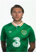31 May 2016; Jeff Hendrick during a Republic of Ireland Portrait Session at Castleknock Hotel in Dublin. Photo by David Maher/Sportsfile