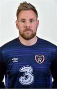 27 March 2016; Rob Elliot during a Republic of Ireland Portrait Session at Castleknock Hotel in Dublin. Photo by David Maher/Sportsfile