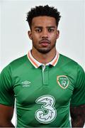 27 March 2016; Cyrus Christie during a Republic of Ireland Portrait Session at Castleknock Hotel in Dublin. Photo by David Maher/Sportsfile