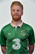 27 March 2016; Paul McShane during a Republic of Ireland Portrait Session at Castleknock Hotel in Dublin. Photo by David Maher/Sportsfile