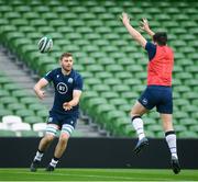 31 January 2020; Nick Haining during the Scotland Rugby captain's run at the Aviva Stadium in Dublin. Photo by Ramsey Cardy/Sportsfile
