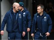 31 January 2020; Head coach Gregor Townsend, left, and assistant coach Danny Wilson during the Scotland Rugby captain's run at the Aviva Stadium in Dublin. Photo by Ramsey Cardy/Sportsfile