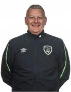 20 March 2017; John Crudden, Republic of Ireland kitman, during a Republic of Ireland U19's Portrait Session at Johnstown House in Enfield, Meath. Photo by Eóin Noonan/Sportsfile