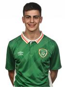 20 March 2017; Jayson Molumby during a Republic of Ireland U19's Portrait Session at Johnstown House in Enfield, Meath. Photo by Eóin Noonan/Sportsfile