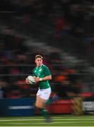 31 January 2020; Jack Crowley of Ireland on his way to scoring his side's third try during the U20 Six Nations Rugby Championship match between Ireland and Scotland at Irish Independent Park in Cork. Photo by Harry Murphy/Sportsfile