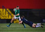 31 January 2020; Oran McNulty of Ireland is tackled by Roan Frostwick of Scotland during the U20 Six Nations Rugby Championship match between Ireland and Scotland at Irish Independent Park in Cork. Photo by Harry Murphy/Sportsfile