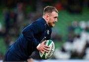 1 February 2020; Stuart Hogg of Scotland prior to the Guinness Six Nations Rugby Championship match between Ireland and Scotland at the Aviva Stadium in Dublin. Photo by Seb Daly/Sportsfile