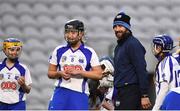 1 February 2020; Waterford United head coach Dan Shanahan prior to the Littlewoods Ireland National Camogie League Division 1 match between Cork and Waterford at Páirc Uí Chaoimh in Cork. Photo by Eóin Noonan/Sportsfile