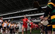 1 February 2020; Ashling Thompson of Cork makes her way out to the pitch prior to the Littlewoods Ireland National Camogie League Division 1 match between Cork and Waterford United at Páirc Uí Chaoimh in Cork. Photo by Eóin Noonan/Sportsfile