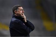 1 February 2020; Waterford United manager Fergal O'Brien during the Littlewoods Ireland National Camogie League Division 1 match between Cork and Waterford at Páirc Uí Chaoimh in Cork. Photo by Eóin Noonan/Sportsfile