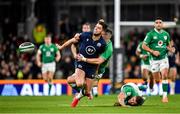 1 February 2020; Adam Hastings of Scotland is tackled by Jonathan Sexton of Ireland during the Guinness Six Nations Rugby Championship match between Ireland and Scotland at the Aviva Stadium in Dublin. Photo by Seb Daly/Sportsfile