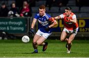 1 February 2020; Colm Murphy of Laois in action against Greg McCabe of Armagh during the Allianz Football League Division 2 Round 2 match between Laois and Armagh at MW Hire O'Moore Park in Portlaoise, Laois. Photo by Sam Barnes/Sportsfile