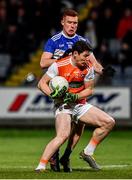 1 February 2020; Paddy Burns of Armagh in action against Colm Murphy of Laois during the Allianz Football League Division 2 Round 2 match between Laois and Armagh at MW Hire O'Moore Park in Portlaoise, Laois. Photo by Sam Barnes/Sportsfile