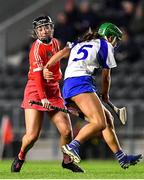 1 February 2020; Amy O'Connor of Cork avoids the tackle of Sibeal Harney of Waterford United during the Littlewoods Ireland National Camogie League Division 1 match between Cork and Waterford at Páirc Uí Chaoimh in Cork. Photo by Eóin Noonan/Sportsfile