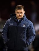 1 February 2020; Dublin manager Dessie Farrell prior to the Allianz Football League Division 1 Round 2 match between Mayo and Dublin at Elverys MacHale Park in Castlebar, Mayo. Photo by Harry Murphy/Sportsfile