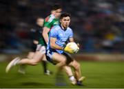 1 February 2020; David Byrne of Dublin in action against James Durcan of Mayo during the Allianz Football League Division 1 Round 2 match between Mayo and Dublin at Elverys MacHale Park in Castlebar, Mayo. Photo by Harry Murphy/Sportsfile