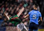 1 February 2020; James McCarthy of Dublin and Diarmuid O'Connor of Mayo tussle during the Allianz Football League Division 1 Round 2 match between Mayo and Dublin at Elverys MacHale Park in Castlebar, Mayo. Photo by Harry Murphy/Sportsfile