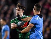 1 February 2020; James McCarthy of Dublin and Diarmuid O'Connor of Mayo tussle during the Allianz Football League Division 1 Round 2 match between Mayo and Dublin at Elverys MacHale Park in Castlebar, Mayo. Photo by Harry Murphy/Sportsfile