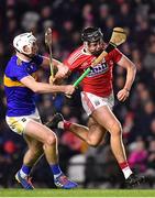 1 February 2020; Darragh Fitzgibbon of Cork is tackled by Séamus Kennedy of Tipperary during the Allianz Hurling League Division 1 Group A Round 2 match between Cork and Tipperary at Páirc Uí Chaoimh in Cork. Photo by Eóin Noonan/Sportsfile