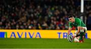 1 February 2020; Jonathan Sexton of Ireland during the Guinness Six Nations Rugby Championship match between Ireland and Scotland at the Aviva Stadium in Dublin. Photo by Brendan Moran/Sportsfile