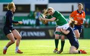 2 February 2020; Edel McMahon of Ireland is tackled by Mairi McDonald of Scotland during the Women's Six Nations Rugby Championship match between Ireland and Scotland at Energia Park in Donnybrook, Dublin. Photo by Ramsey Cardy/Sportsfile