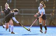 2 February 2020; Zoe Watterson of Newpark Comprehensive in action against Eilis O’Neill of Loreto Beaufort during the Leinster Hockey Schoolgirls Senior Cup Final match between Newpark Comprehensive and Loreto Beaufort at the National Hockey Stadium in UCD, Dublin. Photo by Sam Barnes/Sportsfile