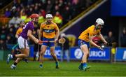 2 February 2020; Aidan McCarthy of Clare in action against Paul Morris of Wexford during the Allianz Hurling League Division 1 Group B Round 2 match between Wexford and Clare at Chadwicks Wexford Park in Wexford. Photo by Ray McManus/Sportsfile