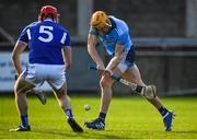 2 February 2020; Eamon Dillon of Dublin in action against Jack Kelly of Laois during the Allianz Hurling League Division 1 Group B Round 2 match between Dublin and Laois at Parnell Park in Dublin. Photo by Brendan Moran/Sportsfile