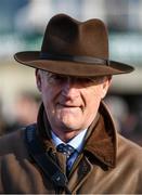 2 February 2020; Trainer Willie Mullins following the Chanelle Pharma Novice Hurdle on Day Two of the Dublin Racing Festival at Leopardstown Racecourse in Dublin. Photo by Harry Murphy/Sportsfile