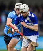 2 February 2020; Stephen Bergin of Laois in action against Andrew Dunphy of Dublin during the Allianz Hurling League Division 1 Group B Round 2 match between Dublin and Laois at Parnell Park in Dublin. Photo by Brendan Moran/Sportsfile