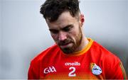 2 February 2020; Ross Smithers of Carlow following the Allianz Hurling League Division 1 Group B Round 2 match between Carlow and Kilkenny at Netwatch Cullen Park in Carlow. Photo by David Fitzgerald/Sportsfile