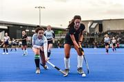 2 February 2020; Olivia Brady of Loreto Beaufort in action against Jessica Whelan of Newpark Comprehensive during the Leinster Hockey Schoolgirls Senior Cup Final match between Newpark Comprehensive and Loreto Beaufort at the National Hockey Stadium in UCD, Dublin. Photo by Sam Barnes/Sportsfile