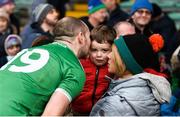 2 February 2020; Tom Condon of Limerick with his partner Sarah Carey and their son Nicky, aged 3, after the Allianz Hurling League Division 1 Group A Round 2 match between Limerick and Galway at LIT Gaelic Grounds in Limerick. Photo by Diarmuid Greene/Sportsfile