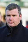 2 February 2020; Trainer Gordon Elliott after sending out Delta Work to win the Paddy Power Irish Gold Cup on Day Two of the Dublin Racing Festival at Leopardstown Racecourse in Dublin. Photo by Harry Murphy/Sportsfile