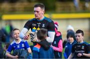 2 February 2020; Rory Beggan of Monaghan surrounded by young supporters as he comes off the field after the Allianz Football League Division 1 Round 2 match between Monaghan and Tyrone at St. Mary's Park in Castleblayney, Monaghan. Photo by Oliver McVeigh/Sportsfile