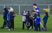 2 February 2020; Conor McManus of Monaghan after signing autographs for young supporters as he comes off the field after the Allianz Football League Division 1 Round 2 match between Monaghan and Tyrone at St. Mary's Park in Castleblayney, Monaghan. Photo by Oliver McVeigh/Sportsfile