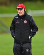 2 February 2020; Tyrone manager Mickey Harte before the Allianz Football League Division 1 Round 2 match between Monaghan and Tyrone at St. Mary's Park in Castleblayney, Monaghan. Photo by Oliver McVeigh/Sportsfile