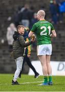 2 February 2020; Seán Tobin of Meath gives his gloves to a supporter after the Allianz Football League Division 1 Round 2 match between Meath and Donegal at Páirc Tailteann in Navan, Meath. Photo by Daire Brennan/Sportsfile