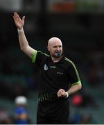 2 February 2020; Referee Andrew Larkin during the Littlewoods Ireland National Camogie League Division 1 match between Limerick and Tipperary at LIT Gaelic Grounds in Limerick. Photo by Diarmuid Greene/Sportsfile