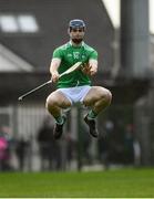 2 February 2020; Brian Ryan of Limerick warms up after coming onto the pitch during the Allianz Hurling League Division 1 Group A Round 2 match between Limerick and Galway at LIT Gaelic Grounds in Limerick. Photo by Diarmuid Greene/Sportsfile