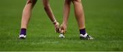 2 February 2020; Jack O'Connor of Wexford prepares to lift and strike the sliothar during the Allianz Hurling League Division 1 Group B Round 2 match between Wexford and Clare at Chadwicks Wexford Park in Wexford. Photo by Ray McManus/Sportsfile