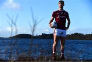 3 February 2020; Sean Mulkerrin of Galway stands for a portrait at Donegal Harbour during a Media Event in advance of the Allianz Football League Division 1 Round 3 match between Donegal and Galway on Sunday. Photo by Sam Barnes/Sportsfile