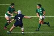 2 February 2020; Lindsay Peat, right, and Anna Caplice of Ireland during the Women's Six Nations Rugby Championship match between Ireland and Scotland at Energia Park in Donnybrook, Dublin. Photo by Ramsey Cardy/Sportsfile