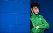 3 February 2020; Andrew Smith poses for a portrait following an Ireland U20 Rugby press conference in the Sport Ireland National Indoor Arena at the Sport Ireland Campus in Dublin. Photo by Ramsey Cardy/Sportsfile