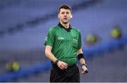 18 January 2020; Referee Seán Stack during the AIB GAA Hurling All-Ireland Junior Club Championship Final between Russell Rovers and Conahy Shamrocks at Croke Park in Dublin. Photo by Piaras Ó Mídheach/Sportsfile