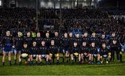 1 February 2020; Dublin players prior to the Allianz Football League Division 1 Round 2 match between Mayo and Dublin at Elverys MacHale Park in Castlebar, Mayo. Photo by Harry Murphy/Sportsfile